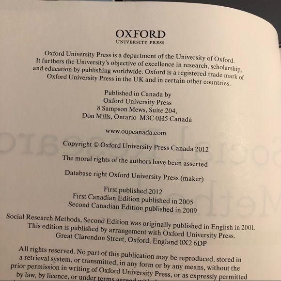 Book: Social Research Methods - Picture 3 of 3